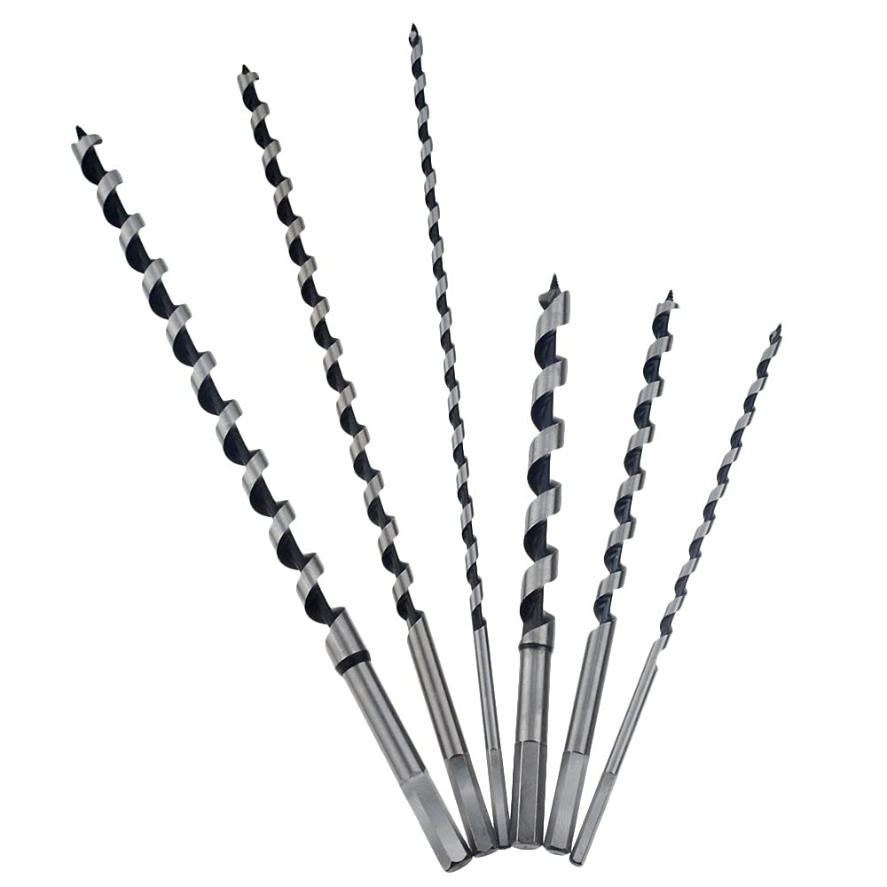 230mm 350mm Long 6-25mm Auger Drill Bits Wood Carpenter Masonry Hobby Drills Set for Woodworking 6/8/10/12/14/16/18mm Shank