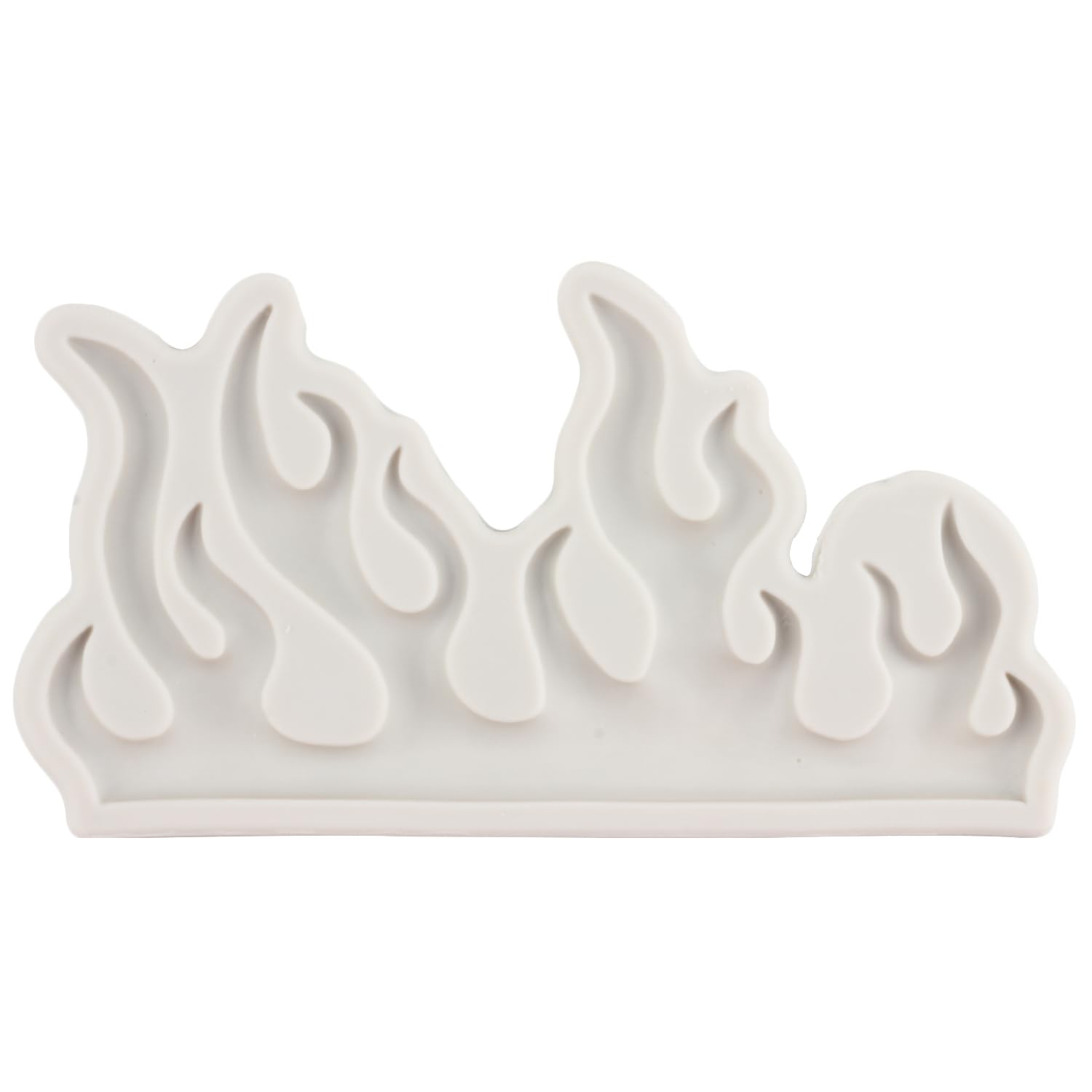 MYPRACS Flame Fondant Moulds Fire Cake Decorating Silicone Mould for Sugar Craft Cake Decorating Cupcake Topper Polymer Clay Candy Chocolate Gum Paste Set of 2 - Image 4
