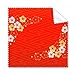 Golden Red Sakura Pattern Japan Cleaning Cloth Phone Screen Glasses Cleaner 5pcs