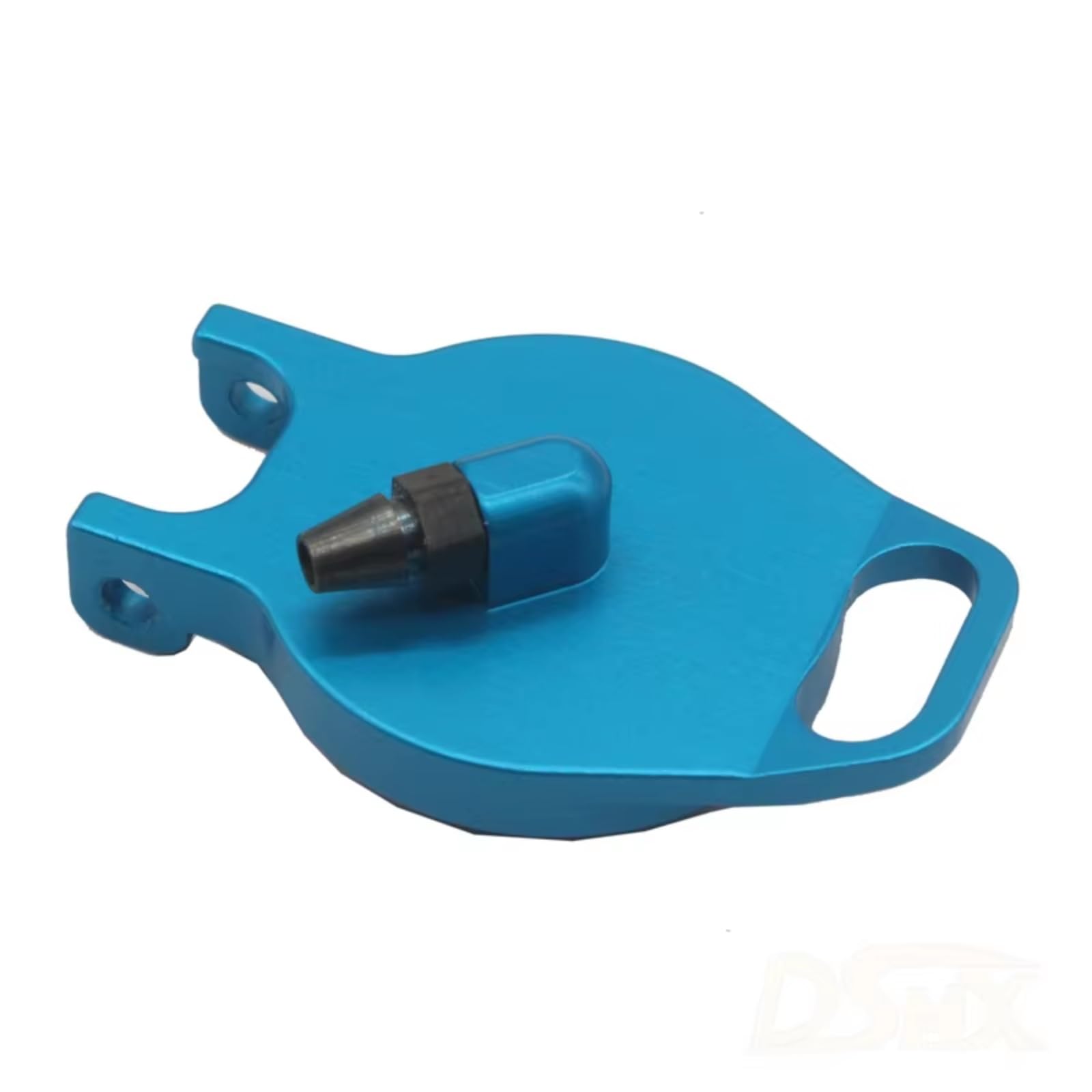 Mejora Coche RC para HSP 102059 122059 02004 94122 94155 94166 94177 94188 1/10 Piezas Aluminio para Mejora Cubierta del Depósito Recambio Modificado(Blue)