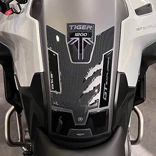 Autocollants 3D moto réservoir Triumph Tiger 1200 GT Explorer protection résine