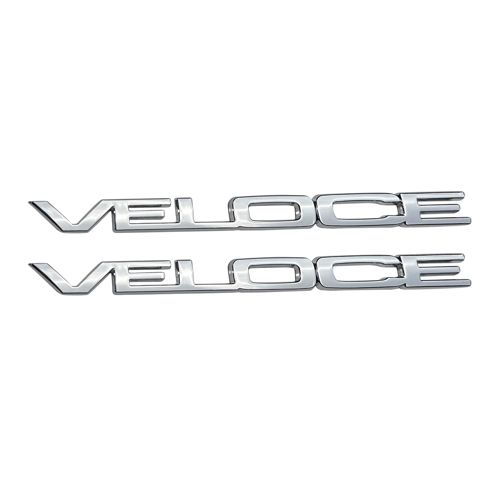 2pcs/Set Veloce Sports Body Side Letter Logo Badge Decal Sticker for Alfa Roneo Giulia Stelvio tonale Giulietta Exterior Accessories