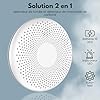Aroha Safety Pro Détecteur Combiné avec Fumée et Monoxyde de Carbone - Batterie de 10 Ans - Alarme Incendie & Alarme de Monoxyde de CO