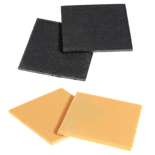 Image of ElevateTech 6 Pcs High Heel Patch, Rubber Non-Slip Sole Protectors High Heels Shoe Grips Repair Stickers Replacement Kit Square Shoe Repair Pad Accessories for Women