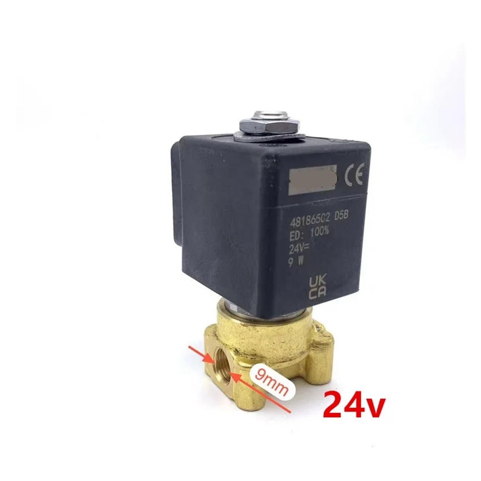 For la máquina de café FAEMA E98, válvula solenoide de entrada de agua 1/8 220v/24v(24v)