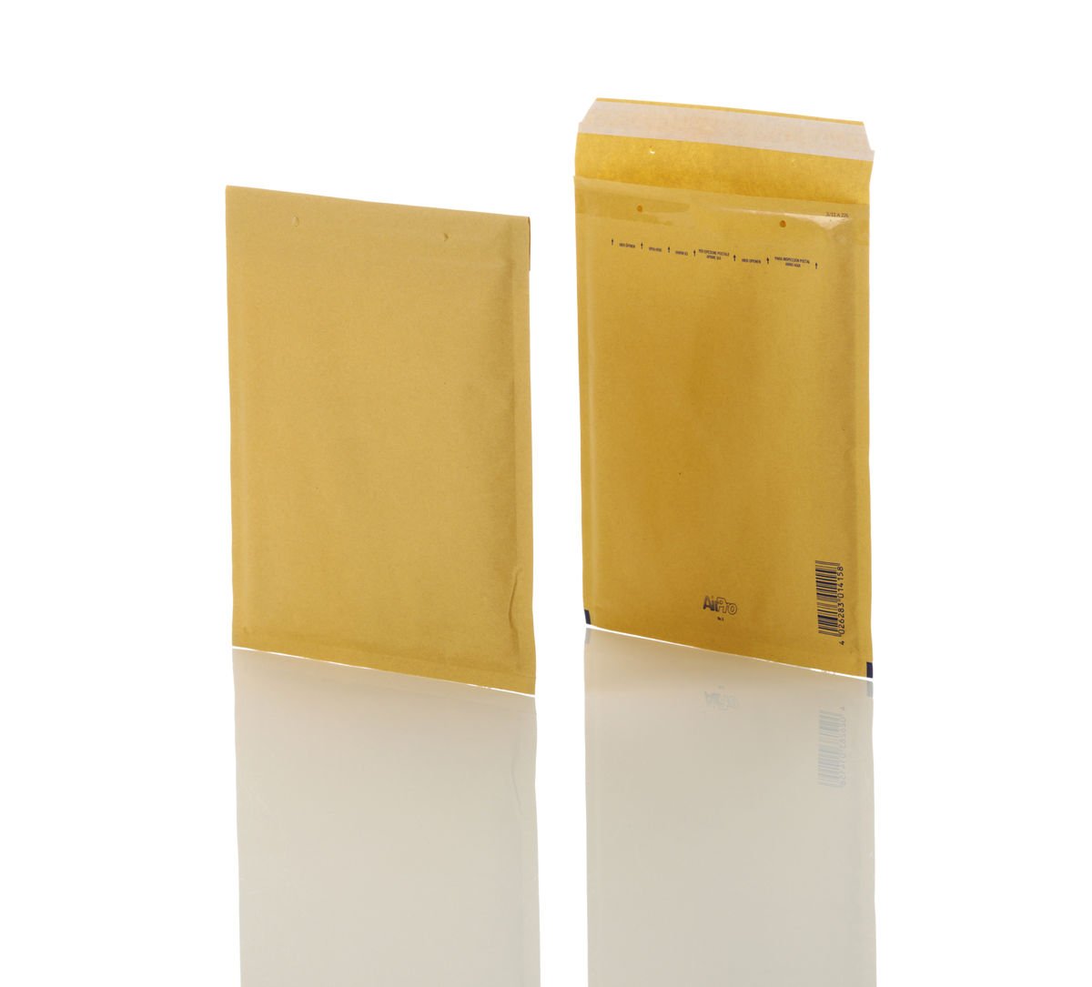 Bong AirPro - Pack de 100 bolsas acolchadas kraft, 180 x 265 mm