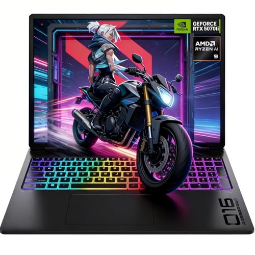 Image of HP Omen Max 16 inch 240Hz Ryzen AI 9 HX 375 & 5070 Ti Gaming Laptop, 32GB + 1TB | DDR5, WQXGA (2560 * 1600) IPS Display, NPU Up to 55 TOPS, Omen Tempest Cooling Pro, Full-Size RGB Keyboard, Win 11 Home