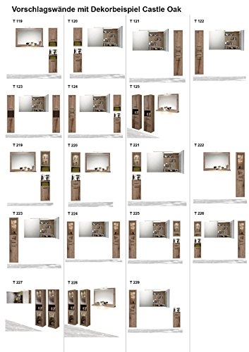 Regalwelt Badmöbel Timbery Set |T123-KF-SOE-SOE | In Sonoma Eiche - T123-KF-SOE-SOE Regalwelt Badmöbel Timbery Set |T123-KF-SOE-SOE | In Sonoma Eiche