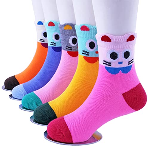 Myynti 1-3 Years Baby Boys and Baby Girls Cotton Ankle Length Socks Printed Multicolor Free Size