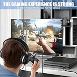 3m USB C Fast Charging Cable for PS5 Controller & Xbox Series X/S,10ft Extra Long Type C Charger Lead Nylon Braided Cable with Indicator for Switch Xbox PS5/PS5 Pro Samsung Galaxy S22 S21 S20 Black - Image 4