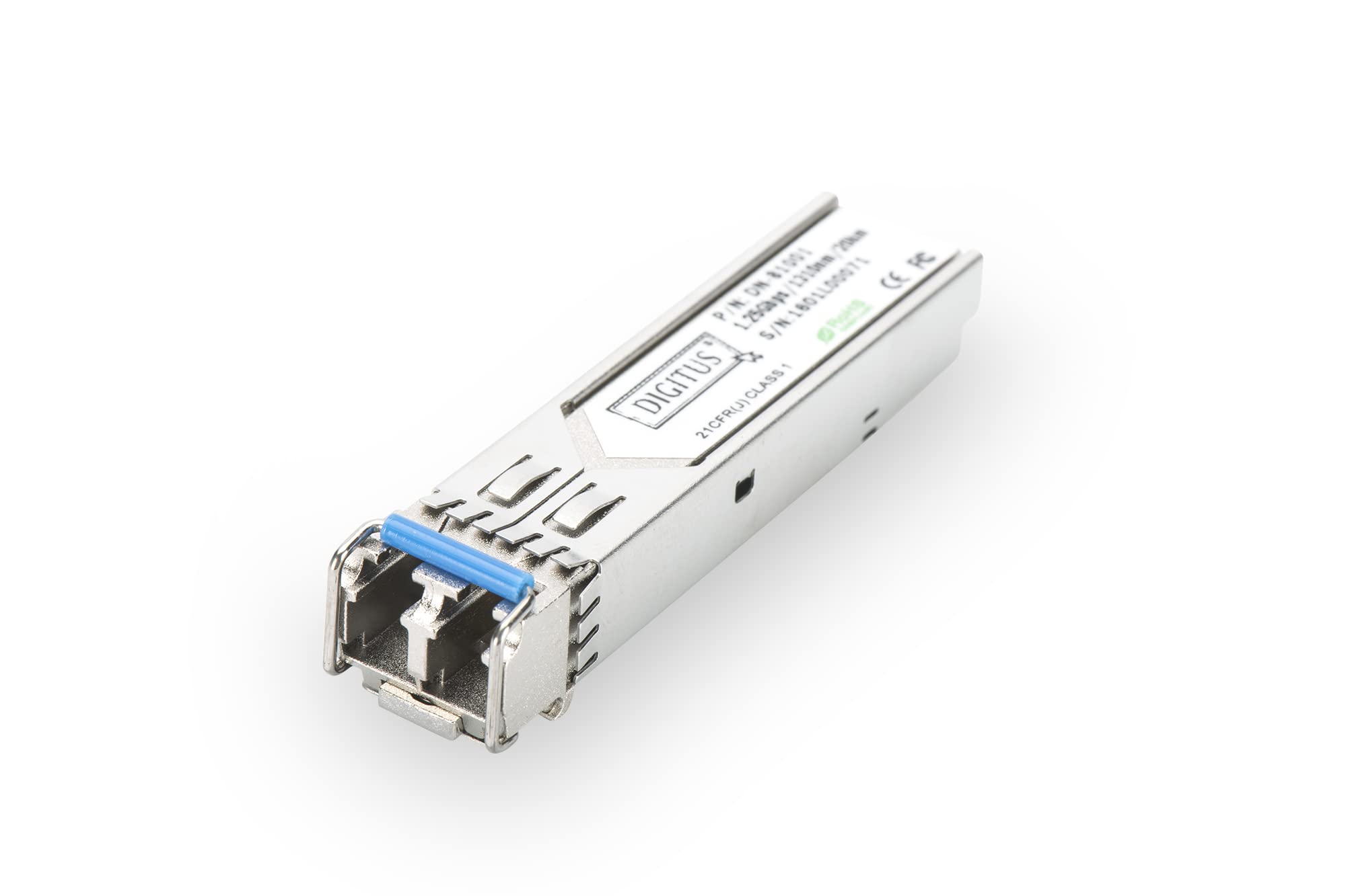 Digitus 1.25 Gbps SFP Modul Up to 20km Singlemode. LC Duplex Connect, DN-81001 (Singlemode. LC Duplex Connect)