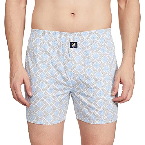 Image of Amazon Brand - House & Shields Men's Cotton Boxers (Pack of 3) (HSAW20TOBOX01-PO3 Multicolor - 14 XX-L Multicolor - 14 XX-L) Multicolour
