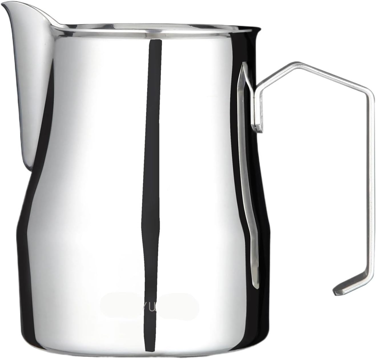 Steam kettle coffee foam milk cappuccino latte cup(Silver-450ml)