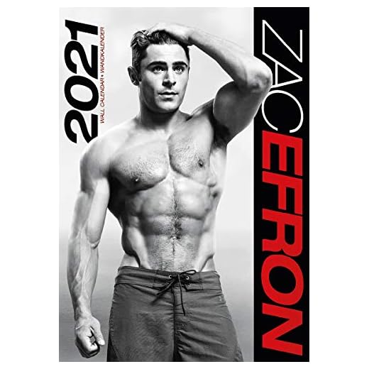 Zac Efron 2021 Calendar