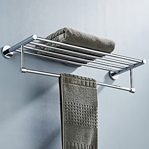 Porte-serviette mural rack de toilettes support de salle de bain en métal