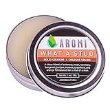 What a Stud Solid Cologne | Light, Fresh Fragrance for Men, Vegan, Cruelty-free | 1.0 ounce