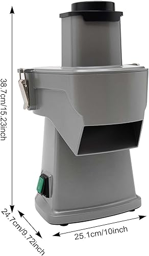 Miniatura 6 de Electric Vegetable Dicer and Slicer Machine, Commercial Vegetable Chopper, Dicing Machine Automatic Potato Onion Slicing Cube Cutting