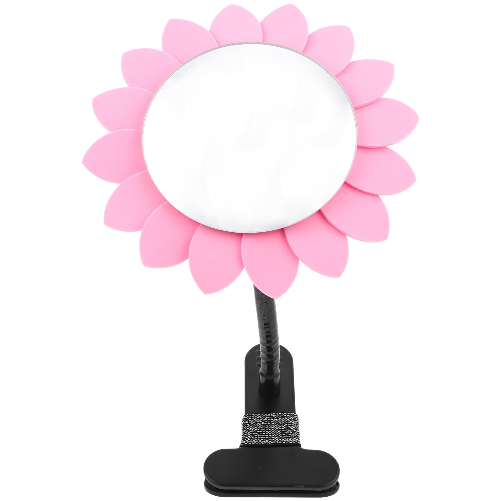 Miroir de chambre à clipser idéal sur un bureau pour le maquillage quotidien