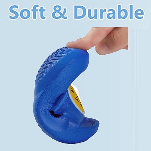 Miniatura 4 de Drecage Sandalias antideslizantes para niños y niñas, para playa, ducha, baño, agua, Azul