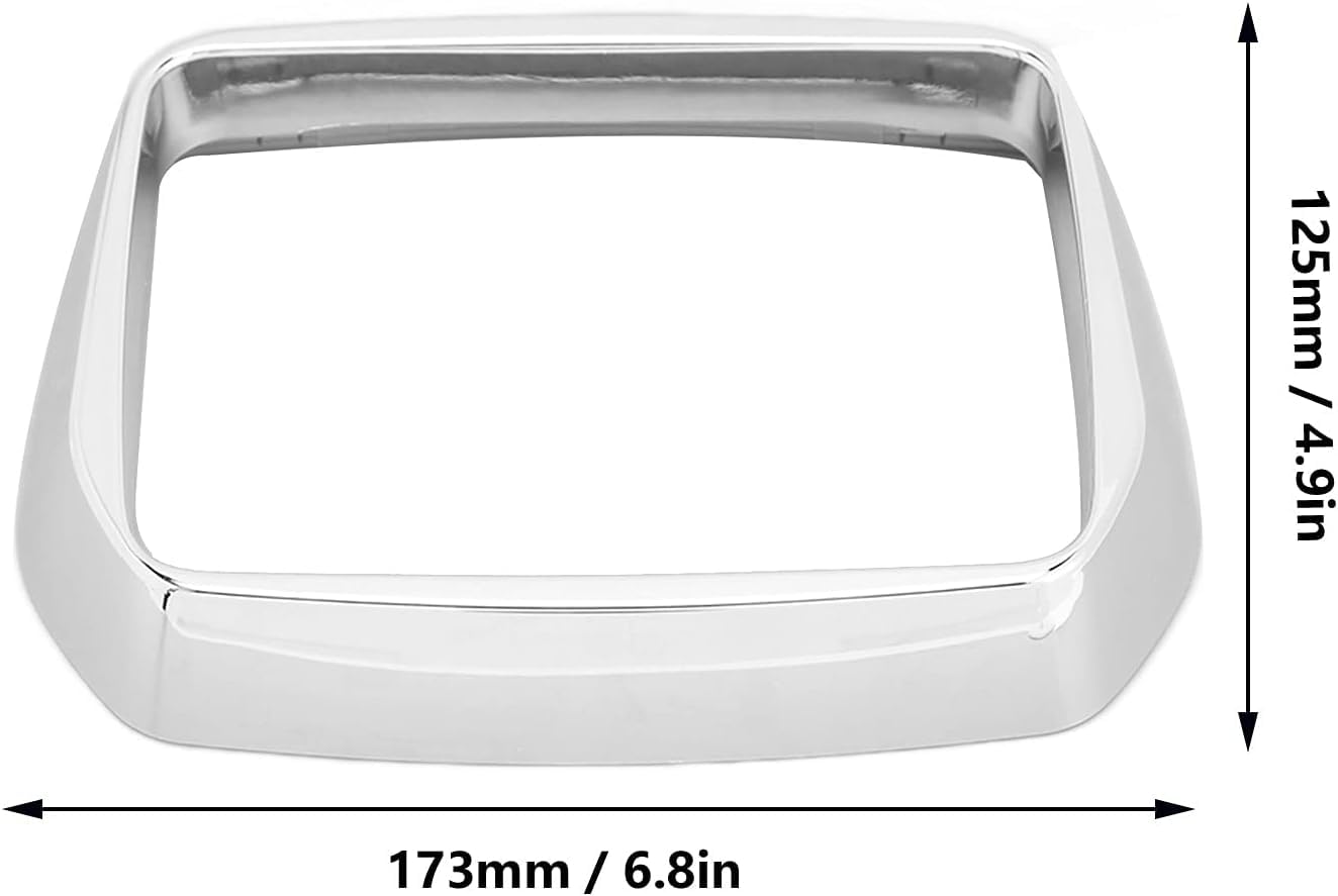 Aramox Protezione Faro, Copertura del Faro con Bordo di Blocco della Luce di Ricambio per S125 S150 2013‑2018 2019‑2020