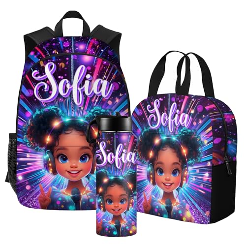 Personalized Cute Girl Backpack for Girls Custom 17