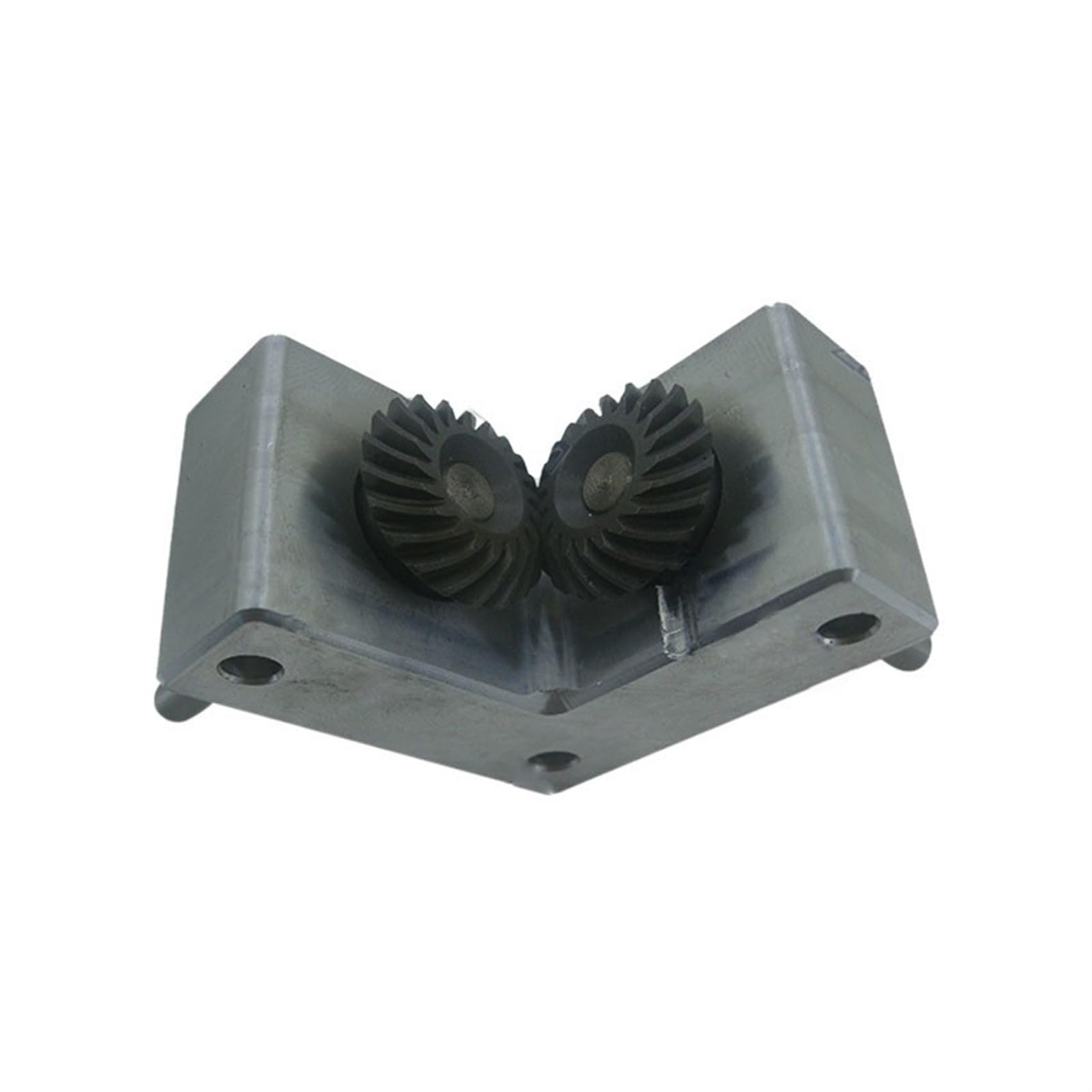 transmisión de ingletes Caja de cambios cónica en espiral de 90 grados, modelo de conmutador en miniatura de ángulo recto, caja de cambios de aleación de aluminio con eje de 6mm y 8 Mm, 1 Uds. piñón m