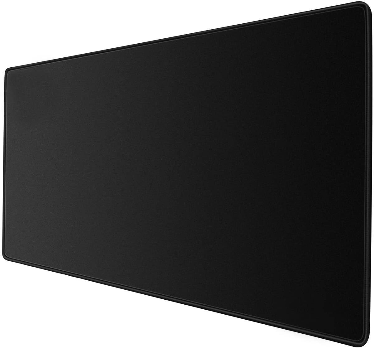 JIALONG Large Gaming Mouse Pad, Extended Mousepad with Black Stitched Edges, XXL Desk Mat, Big Computer Keyboard Mat for Gaming and Office, 35.4 x 15.7 inches