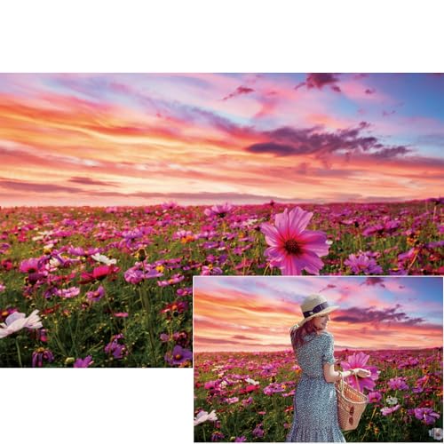 Fondo Fotográfico Wildflower 7x5ft YongFoto miniatura 1