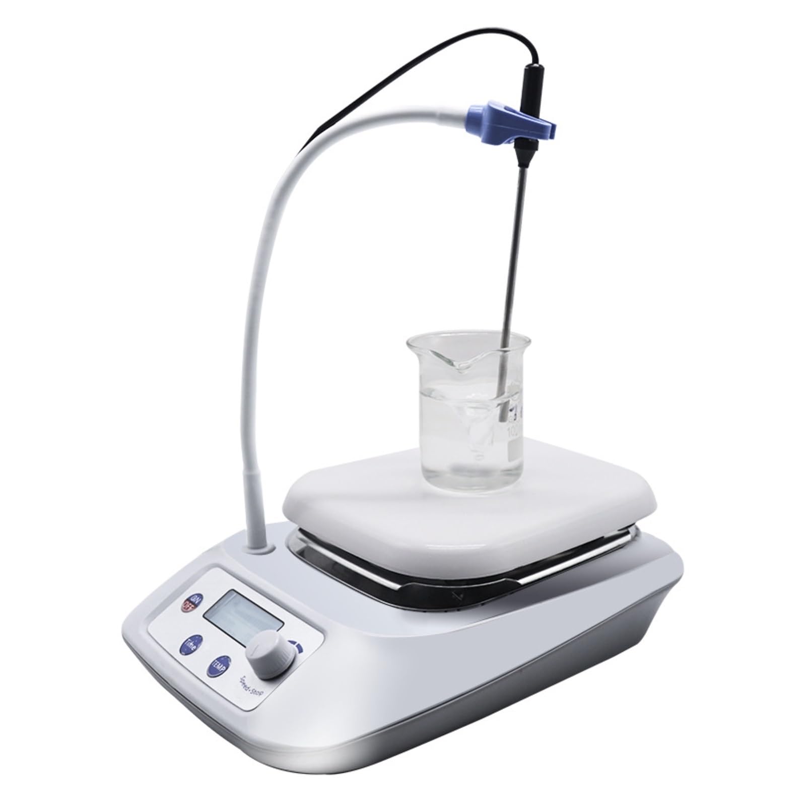 Agitatore da Laboratorio, Sonda esterna con schermo LED a piastra riscaldante agitatore magnetico termostatico digitale