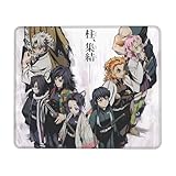 鬼滅の刃 ゲーミングマウスパッド 防水 標準サイズ 滑り止め 耐久性 おしゃれ マウス用パッド ズ オフィス/自宅兼用 レーザー&光学式マウス対応 サイズ:18×22cm