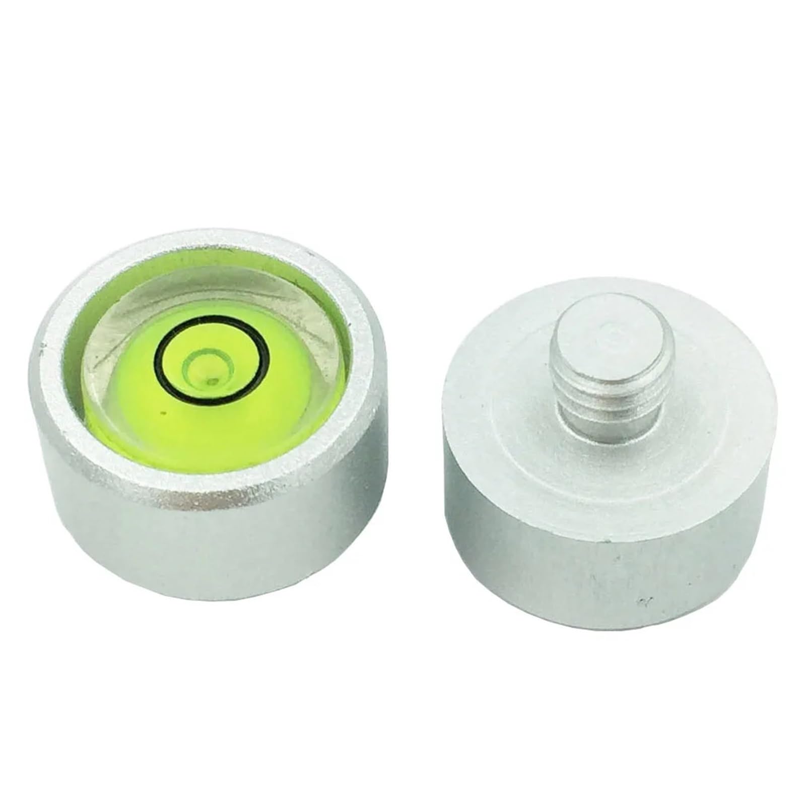 Mini niveau à bulle Bullseye, diamètre de perle 13mm à 30mm avec vis M5 M6 M10 1/4 3/8 pouces, outil de nivellement avec pignon 1 pièces(D17-1-4W)