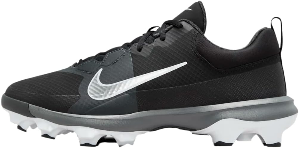 Nike Force Trout 9 Pro MCS Baseball Cleats (FB2908-001, Black/White-Anthracite-Cool Grey)