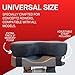 TreadLife Fitness Universal Rowing Machine Seat Cushion | Designed for Concept 2 Rowing Machines, Compatible with All Rowers | Extra Thick 3