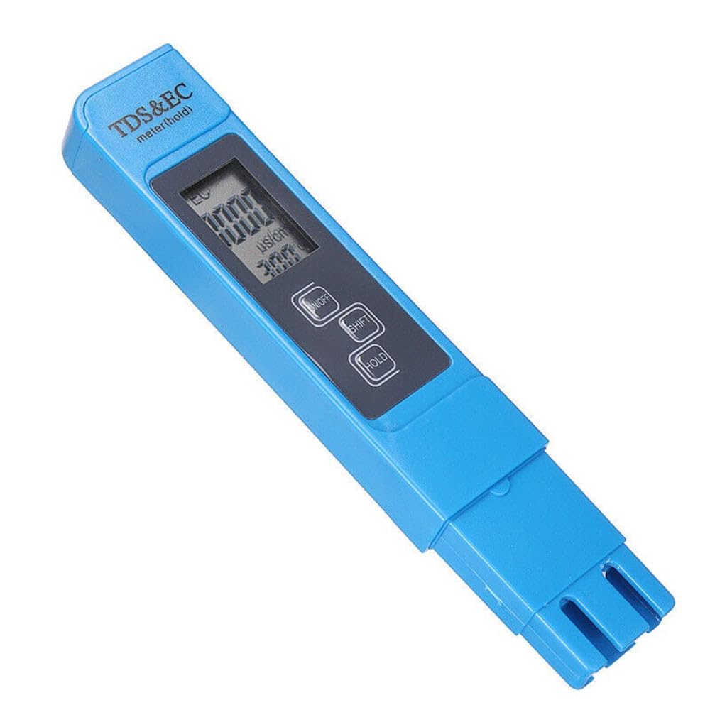 Blue TDS and EC Digital LCD Meter Conductivity Tester-image-42