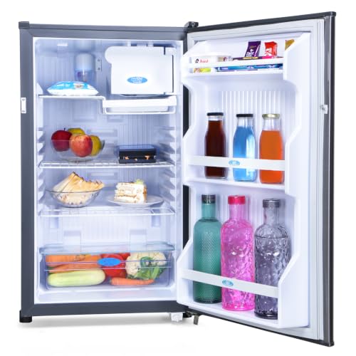 Image of Godrej 99L 1 Star 5 year Comprehensive Warranty Single Door Refrigerator (RD CHAMP 114AN WPI FS ST, Fossil Steel)