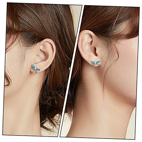 Boucles d'oreille forme libellule au design glamour unique pour elle - 5