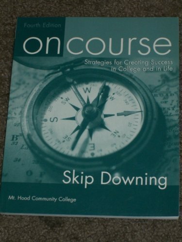 On Course: Strategies for Creating Success in C... 0618535888 Book Cover