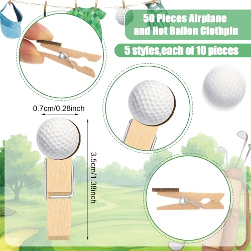 Image of Patelai 321 Pcs Golf Baby Shower Game Decor New to The Club Baby Shower
