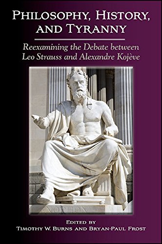 Philosophy, History, and Tyranny: Reexamining the Debate between Leo Strauss and Alexandre Kojève (SUNY series in the Thought and Legacy of Leo Strauss) (English Edition)
