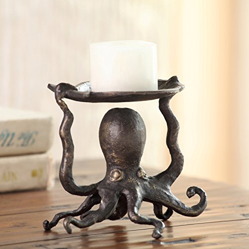 Spi Home Octopus Pillar Candleholder #TOP1