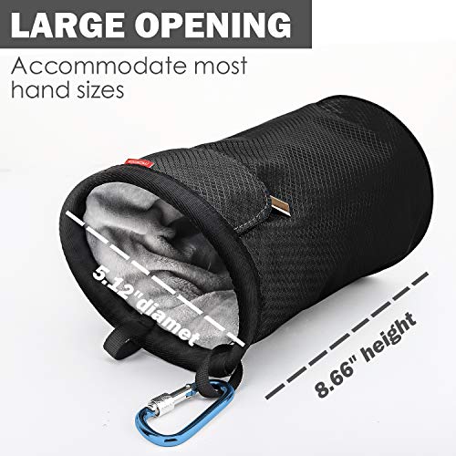 MoKo Chalk Bag with Zippered Pocket