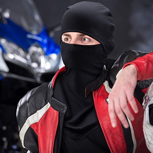 Image of SATINIOR 3 Piece Balaclava Face Cover Sun Protection Neck Cover Summer Balaclava for Men Women Outdoor Sports UV Protector