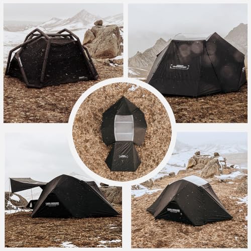 Carpa Inflable CAMVIL Crab para 4 Personas 4 Estaciones miniatura 2