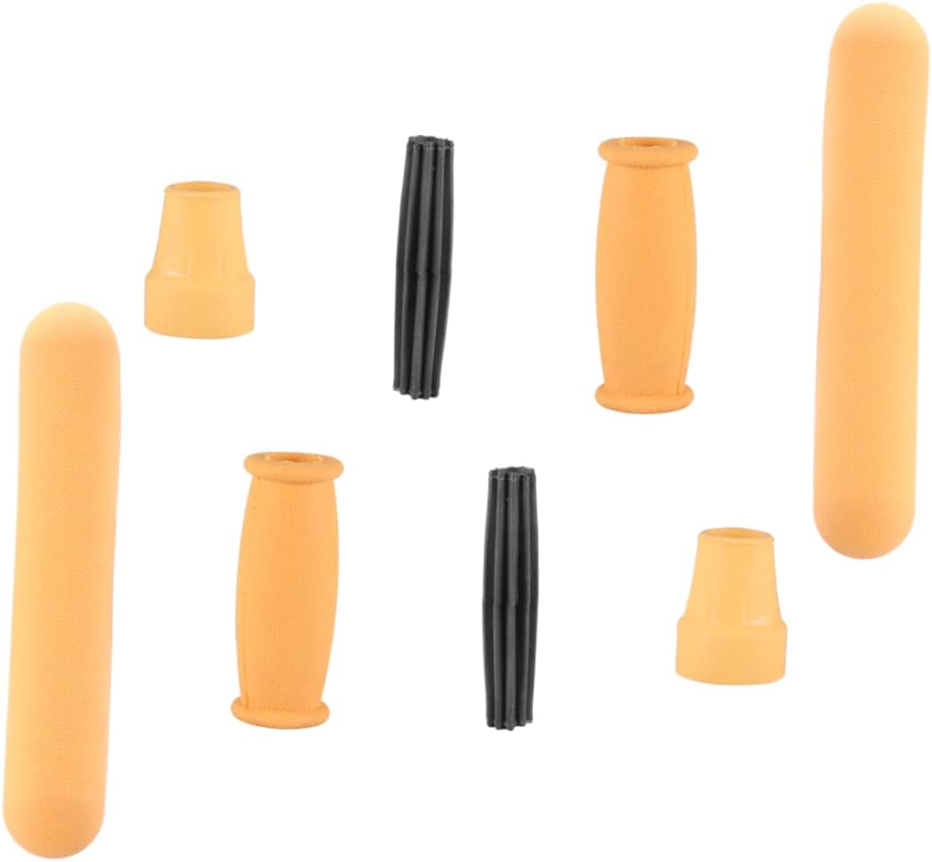 Healvian 1 Set 8pcs Crutches for Adults Crutch Covers