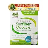 グアー豆食物繊維 サンファイバースティック 6g×30包 約30日分 からだに優しい 水溶性 発酵性食物繊維 パウダー サプリ 水 サッと溶ける 善玉菌 医療現場でも活用