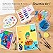 66 Pack Acrylic Paint Set, Shuttle Art Acrylic Painting Set with 30 Colors Acrylic Paint, Wooden Easel, Painting Canvas, Paint Brushes, Palettes, Art Painting Supplies for Kids Adults Beginner Artists