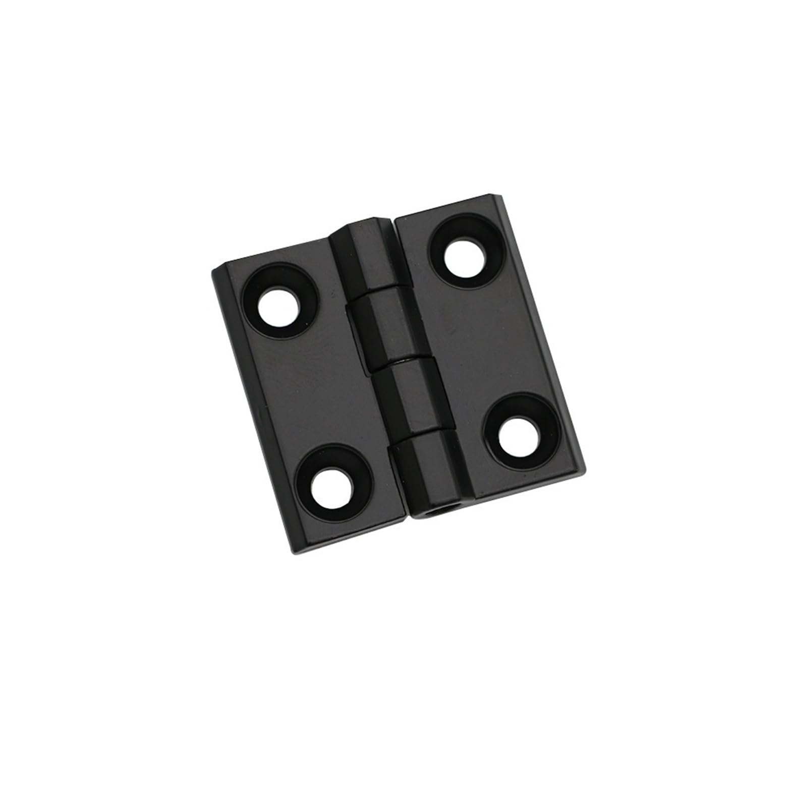 Vsitikvs Black Cl40 Distribution Box Hinge Zinc Alloy Industrial 1Pcs