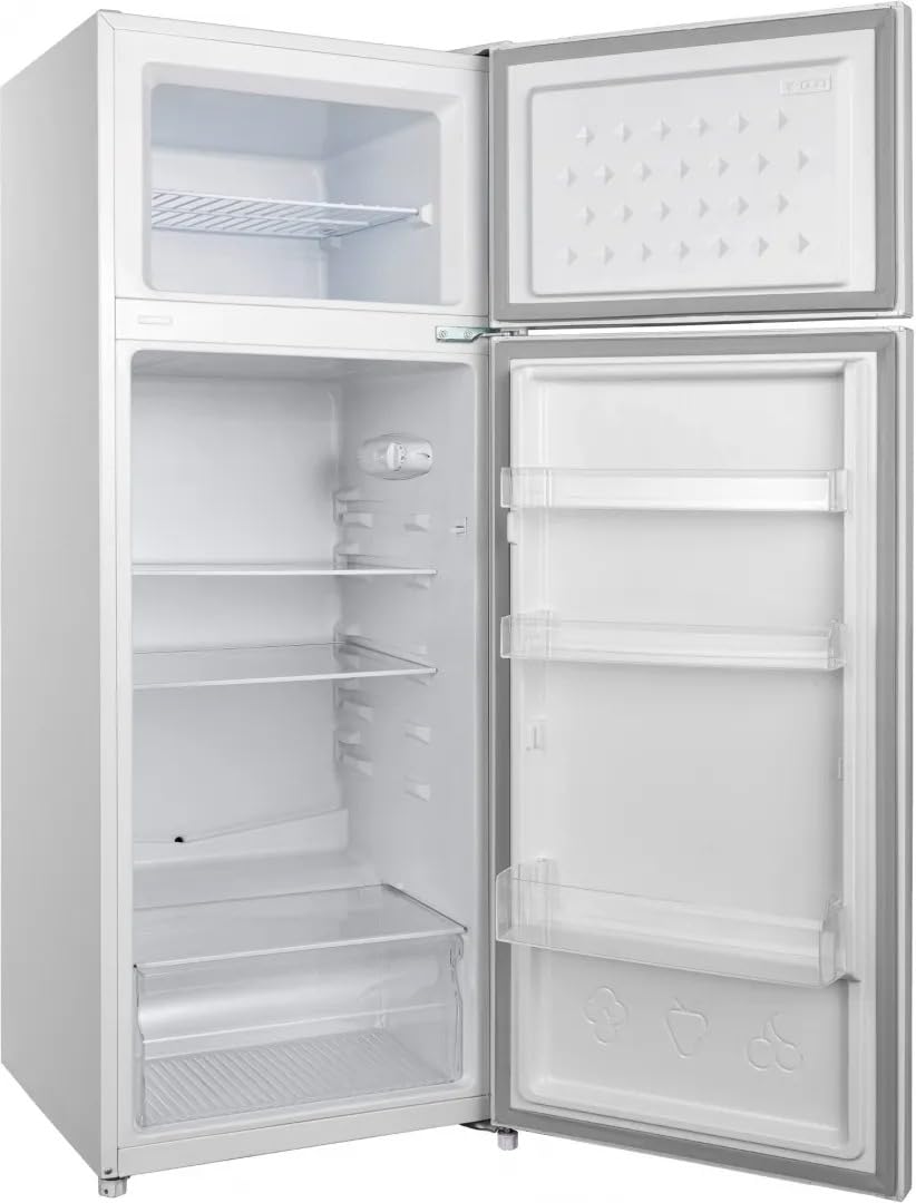 Réfrigérateur combiné 54cm 211l blanc FF7212W pour cuisine compacte