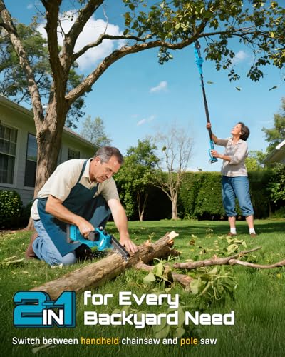 SEESII 6 Inch Cordless Pole Saw
