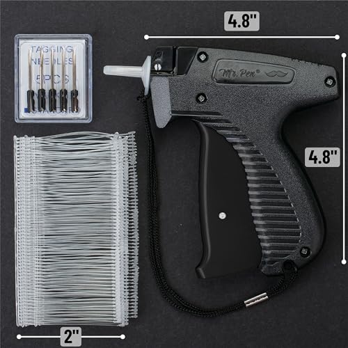 Mr. Pen KSEG002M320 Tagging Gun, 5 Needles & 1008 Pcs Barbs Fasteners, Black, Price Tag Gun, Tagging Gun For Clothing, Tag Attacher Guns thumb #2